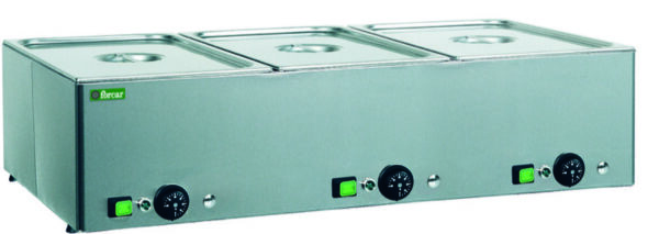Tavola Calda a Bagnomaria 3 x GN 1/1 150h 3000W BM31