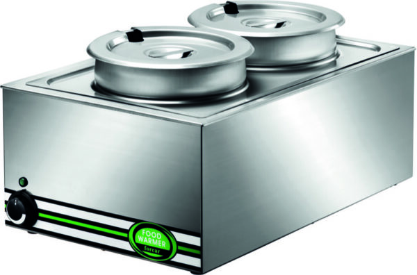 Tavola Calda a Bagnomaria con 2 Pentole da 8 L 1200W BMP7720
