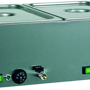 Tavola Calda a Bagnomaria 2 x GN 1/1 150h con Scarico Temperature Differenziate