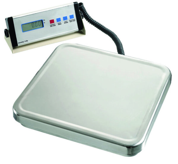 Bilancia Elettronica 60 kg Divisione 20 g Piatto Inox 32x33 cm BP4548