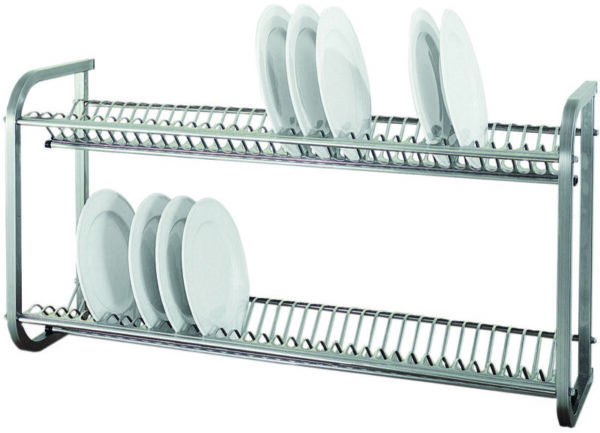 Pensile Scolapiatti da Muro in Acciaio Inox SP1397