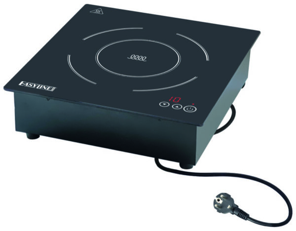 Piastra a Induzione ad Incasso Touch Control Timer Digitale D350N