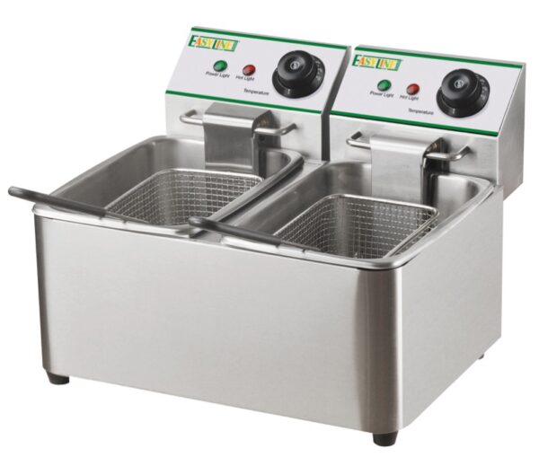 Friggitrice Elettrica Doppia Vasca 4+4 L FY44L
