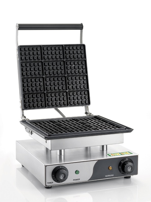 Macchina per Waffle Piastra Quadrata 275x245 mm WM15