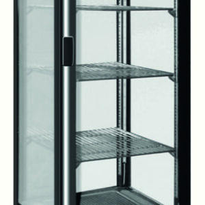 Vetrina Refrigerata 4 Lati Ventilata 280 L Nera G-LSC280B - 2