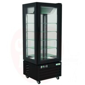 Vetrina Refrigerata 4 Lati Ventilata 431 L Nera G-LSC65LB - 2
