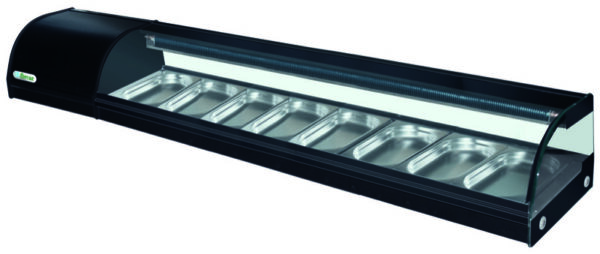 Vetrina Refrigerata per Sushi 8 Bacinelle GN 1/3 G-SSS2000