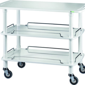 Carrello di Servizio in Legno 3 Piani con Freno CLP2003 - 1