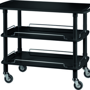 Carrello di Servizio in Legno 3 Piani con Freno CLP2003 - 6