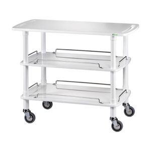 Carrello di Servizio in Legno 3 Piani con Freno CLP2003 - 2