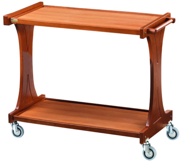Carrello di Servizio in Legno 2 Piani con CL2001