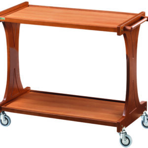 Carrello di Servizio in Legno 2 Piani con CL2001 - 4