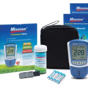 Analizzatore Colesterolo Mission 3 in 1 per Test Lipidi Completo CHOL HDL - 2