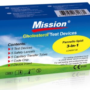 Pannello Test Profilo Lipidico 3in1 + Capillari 35 l per 23932 - 30 pezzi - 2