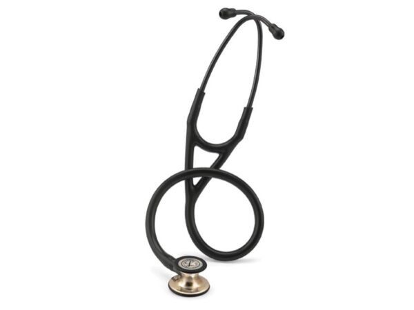 Littmann Cardiology IV Stetoscopio 6179 Nero/Champagne Finitura Fumo 69 cm