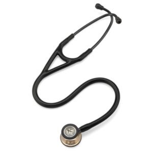 Littmann Cardiology IV Stetoscopio 6179 Nero/Champagne Finitura Fumo 69 cm - 2