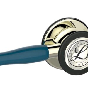Stetoscopio Littmann Cardiology IV 6190 Blu Caraibi, Finitura Champagne - 69 cm - 3
