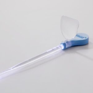 Kit Infantscoop con Curette Trasparenti e Illuminatore LED con Lente - 100 pezzi - 3