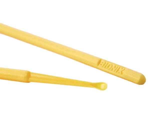 Curette Ceraspoon per Cerume Giallo Testa Larga 4 mm - 100 pezzi