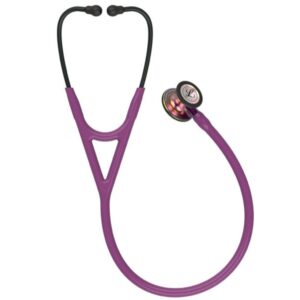 Littmann Cardiology IV Stetoscopio 6205 - 69 cm - Viola con Finitura Arcobaleno - 1