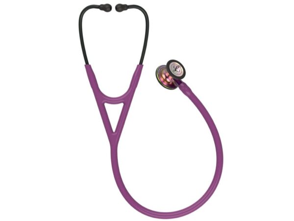 Littmann Cardiology IV Stetoscopio 6205 - 69 cm - Viola con Finitura Arcobaleno