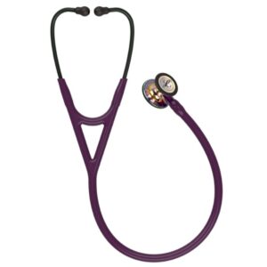 Stetoscopio Littmann Cardiology IV 6239 Prugna, Arcobaleno, Connettore Viola - 1