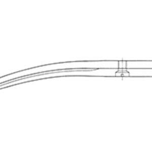 Aesculap Forbici da Dissezione Mayo BC587R Curve Punte Smusse 16,5 cm - 3 pezzi - 3
