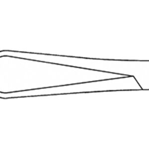 Aesculap Pinza Fissateli Bernhard Retta Punte Acute 16 cm BF426R - 2 pezzi - 2