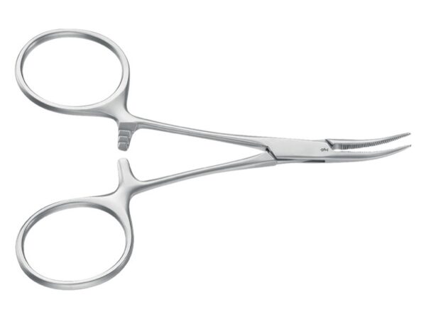 Aesculap Pinza Emostatica Mosquito Hartmann Curva 10 cm - BH105R - 4 pezzi