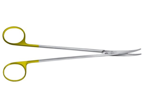 Aesculap Forbici Metzenbaum Sottili Durotip in CT Curve Punte Smusse 18 cm BC271