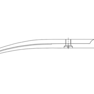 Aesculap Forbici Metzenbaum Sottili Durotip CT Curve Smusse 18 cm BC271R - 3