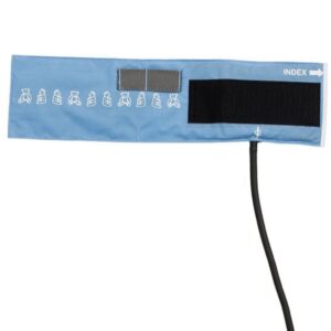 Riester Bracciale Pediatrico 1 Tubo Velcro Latex Free - 8 pezzi