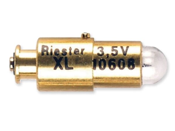 Lampadina Xenon per Oftalmoscopio Ri-Former L1/L2/L3 3,5 V Ricambio 10608 - 6 pe