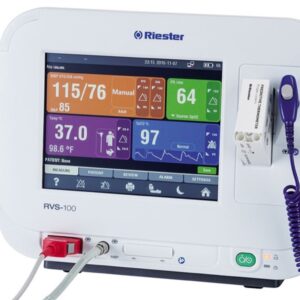 Riester Monitor Multiparametrico RVS-100 con NIBP, SpO2, Termometro e Stampante - 2