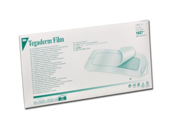 3M Tegaderm Pellicola Trasparente 10x25 cm Sterile Codice 1627 - 60 pezzi