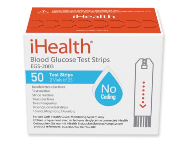 iHealth Strisce per Glicemia compatibili per 23509/23510/23514 - 250 pezzi