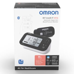Omron M7 Intelli IT Afib Misuratore Pressione Digitale HEM-7380T1-EBK - 2 pezzi - 3