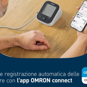 Omron Misuratore di Pressione Digitale M2+ Connect HEM-7188T1-LE - 3 pezzi - 2
