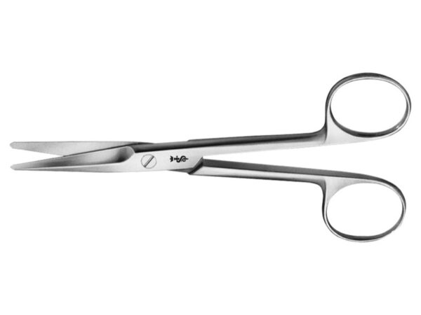 Aesculap Forbici Mayo Rette Punte Smusse 15,5 cm BC545R - 3 pezzi