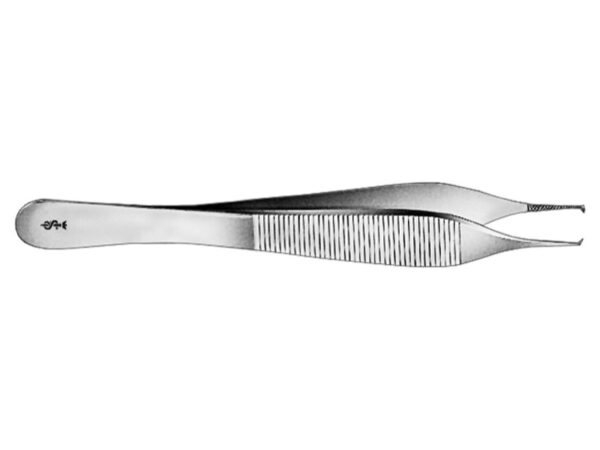 Aesculap Pinza da Dissezione Adson Zigrinata Retta Denti 1x2 12 cm BD512R - 4 pz