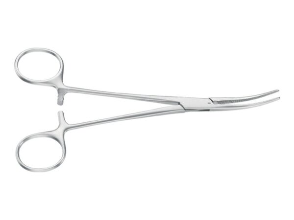 Aesculap Pinza Emostatica Crile Curva Punte Smusse 16 cm BH167R - 3 pezzi
