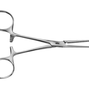 Aesculap Pinza Emostatica Kocher Retta - Denti 1x2 - 14 cm - BH614R - 3 pezzi