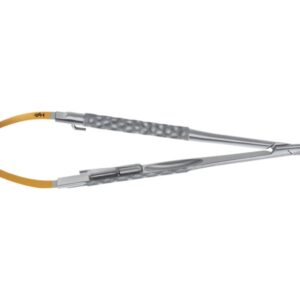 Aesculap Porta-Aghi Castroviejo Durogrip in CT Retto 0,4/18 cm BM003R - 1