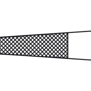 Aesculap Porta-Aghi Castroviejo Durogrip in CT Retto 0,4/18 cm BM003R - 2