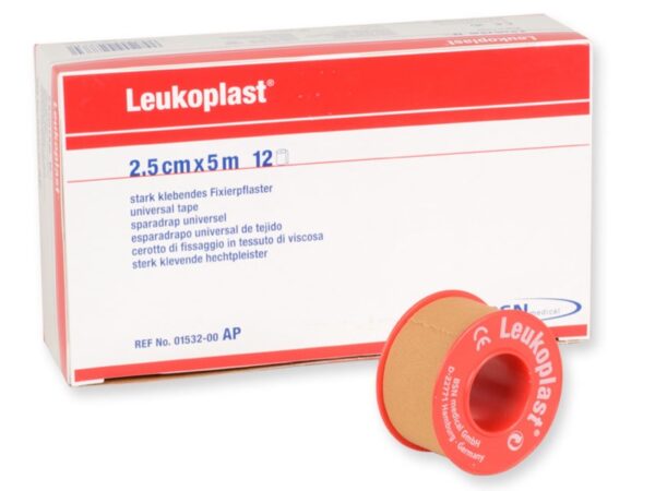 BSN Leukoplast Nastro Adesivo in Viscosa 5 m x 25 mm - 36 pezzi