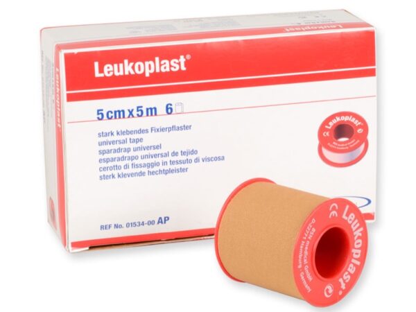 BSN Leukoplast Nastro Adesivo in Viscosa 5 m x 50 mm - 30 pezzi