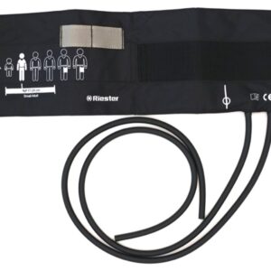 Riester Bracciale per Sfigmomanometro a 2 Tubi Adulto Small Latex Free - 8 pezzi - 1