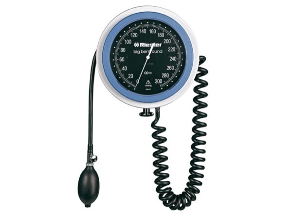 Sfigmomanometro Aneroide Big Ben Riester a Rotaia Quadrante 147 mm - 2 pezzi