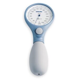 Riester Sfigmomanometro Ri-San Azzurro, Latex Free, Valvola Regolabile - 3 pz - 1