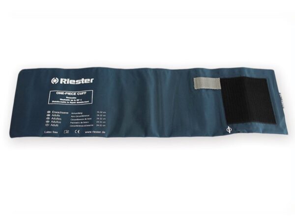 Riester Bracciale Pezzo Unico 1 Tubo per Sfigmomanometro, Adulto - 8 pz